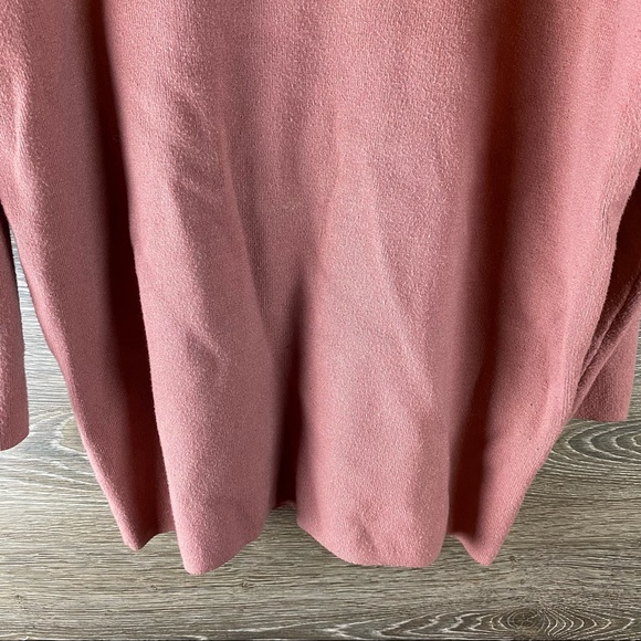 Oak + Fort Pink Vneck Sweater - Picture 2 of 7